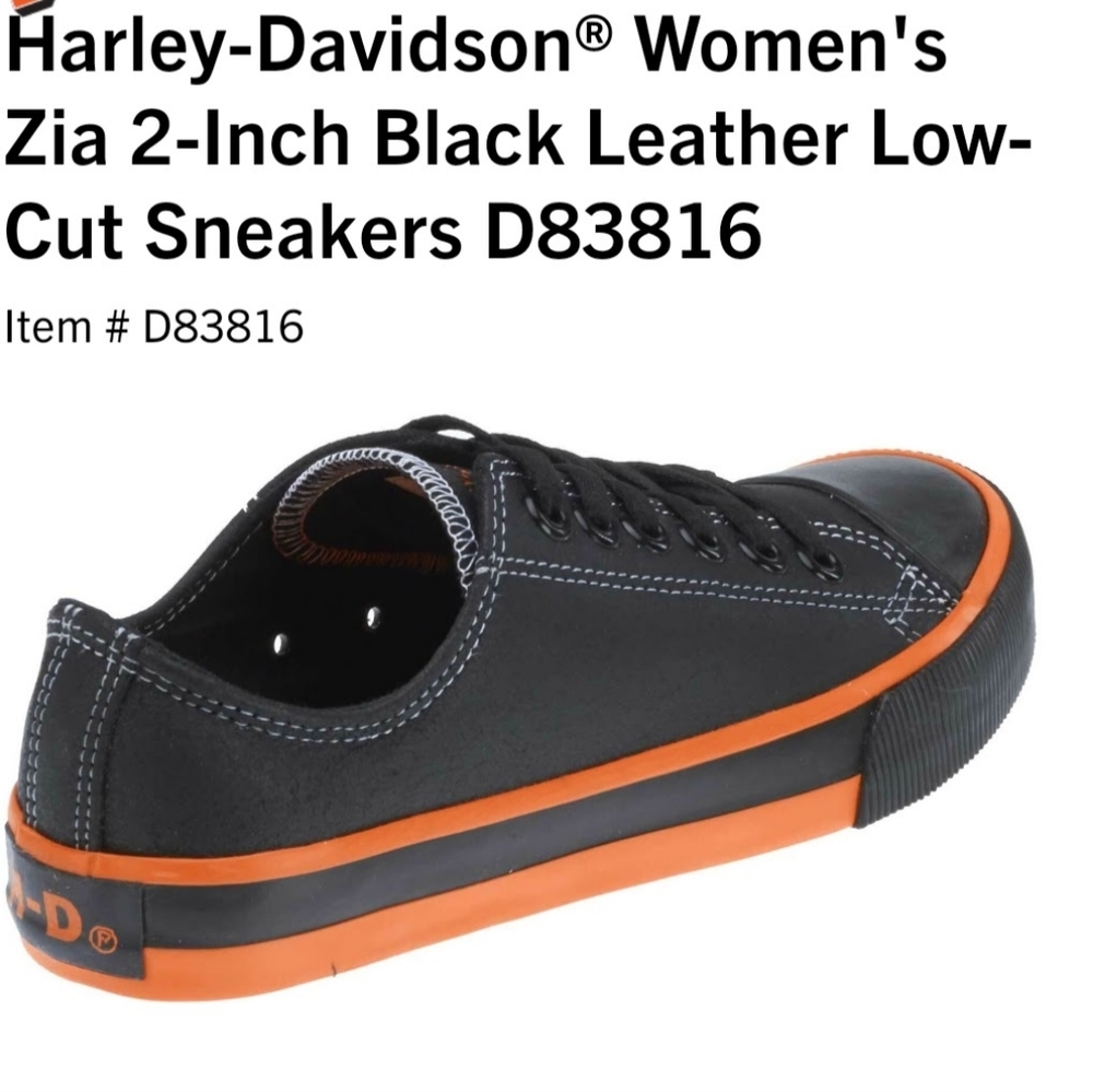 Harley Davison low-cut sneakers